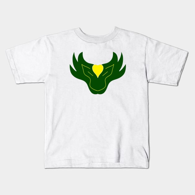 GREEN LION. SAMER BRASIL Kids T-Shirt by Samer Brasil
